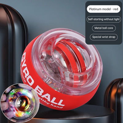 Auto-Counter Gyro Ball, a wrist exerciser with LED. Also named Wrist Power Gyro Ball, it builds arm strength for workouts.