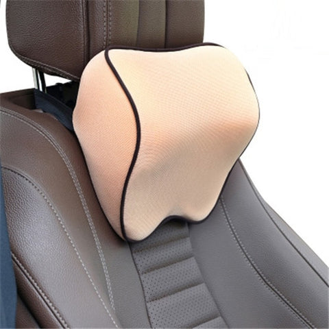 Car Neck Headrest Pillow Car Accessories Cushion Auto Seat Head Support Neck Protector Automobiles Seat Neck Rest Memory Cotton