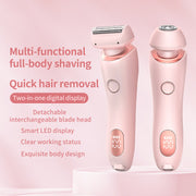 Private Hair Shaving Machine 2-in-1 Women's Hair Cutting Machine Electric Hair Removal Instrument