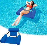 Inflatable floating row floating chair backrest recliner floating bed sofa