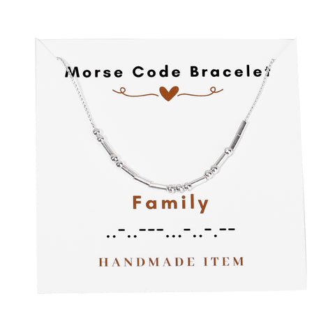 Morse code necklace alphanumeric couple personalized collarbone chain necklace