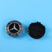 Suitable for wholesale 75mm wheel hub covers for all models of Mercedes Benz modified 12 foot car cover labels