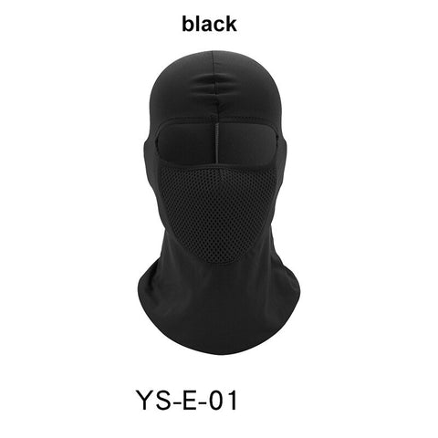 Motorcycle Sun protection and dustproof headgear riding hat hood windproof outdoor tactical riding hood mask mask dust mask