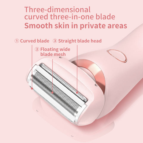 Private Hair Shaving Machine 2-in-1 Women's Hair Cutting Machine Electric Hair Removal Instrument