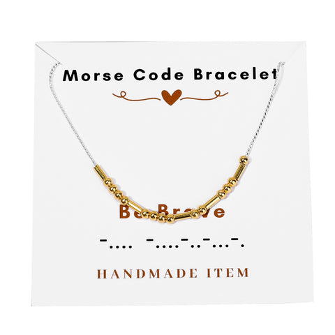 Morse code necklace alphanumeric couple personalized collarbone chain necklace