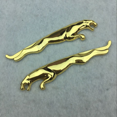 Suitable for Leopard car body stickers, personalized metal car stickers, Leopard metal leaf plate car stickers, matching install