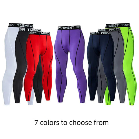 Sports fitness fast drying running tight fitting ball games training yoga base colorful pants