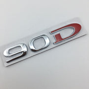 Suitable for Tesla MODEL3 S X Y 75D 85D 90D 100D displacement tail label metal car sticker