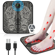 The Latest Remote Control With Patch Ems Tens Smart Shiatsu Foot Massager Muscle Stimulator Vibration Massage Pad