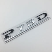 Applicable to Tesla car sticker MODEL3MODELS MODELX P75D P85D P90D P100D logo