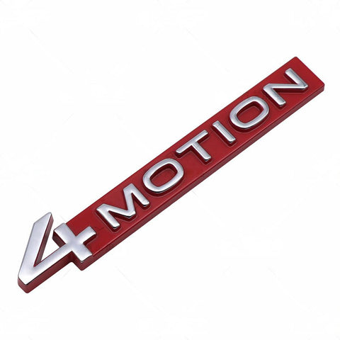 Applicable to Volkswagen Tanyue x 4WD 4MOTION car logo new tail logo 3D three-dimensional letter logo car modification label