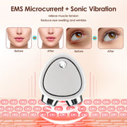 Microcurrent lifting face beauty instrument facial massager roller face thinning instrument firming face massager