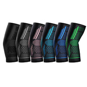 Sports elbow protection with four-way elastic pressure knitted breathable nylon elbow protection