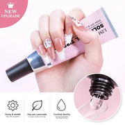 20ml/30ml Strong Nail Tips Glue Gel UV for Nails Rhinestones Resin Gem Jewelry DIY Decorations Adhesive Nail Fake Glue