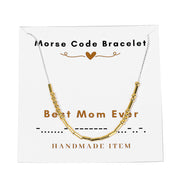 Morse code necklace alphanumeric couple personalized collarbone chain necklace