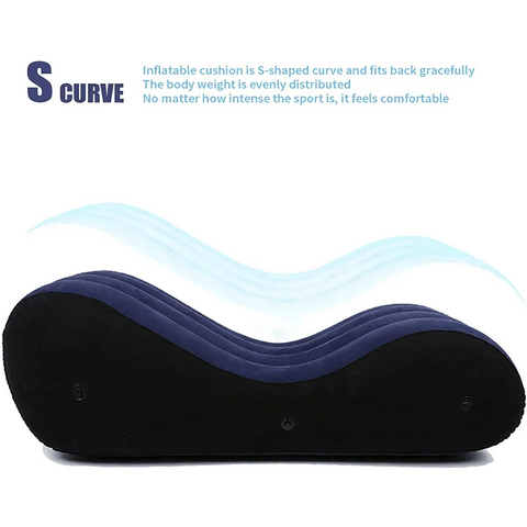 Multipurpose Comfortable Postural Assistance Adult Sex Sofa Bed Inflatable Lounge Chair