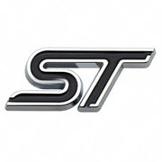 3D metal car stickers, ST badges, badges, decals, Ford Focus 2, 3, Mondeo, FI.C. Kuga, Mk1, Mk2, Mk3, Mk7 front grille decoratio