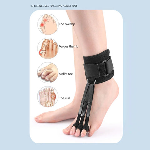 Plantar Fasciitis Dorsal Night & Day Splint Foot Orthosis Stabilizer Adjustable Drop Foot Orthotic Brace Support Pain Relief