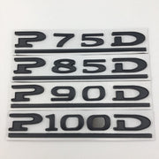 Applicable to Tesla car sticker MODEL3MODELS MODELX P75D P85D P90D P100D logo