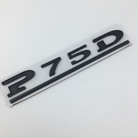 Applicable to Tesla car sticker MODEL3MODELS MODELX P75D P85D P90D P100D logo