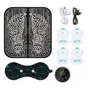 The Latest Remote Control With Patch Ems Tens Smart Shiatsu Foot Massager Muscle Stimulator Vibration Massage Pad