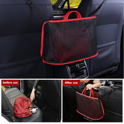 Car Net Pocket Handbag Holder Universal Multifunction Car Organizer Seat Gap Storage Mesh Pocket Interior Accessories