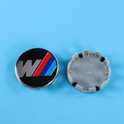 Suitable for BMW front and rear standard wheel hub covers 56/68mm 3 Series 5 Series X1X5X6M logo co branded center cover logo