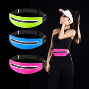 Sports waist bag, running phone bag, waterproof reflective, men's and women's outdoor close fitting storage running bag, new model