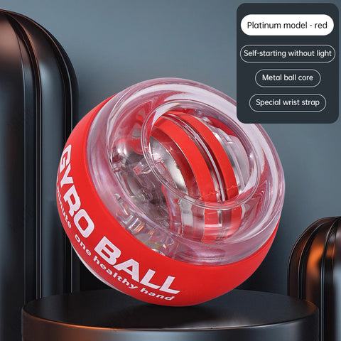 Auto-Counter Gyro Ball, a wrist exerciser with LED. Also named Wrist Power Gyro Ball, it builds arm strength for workouts.