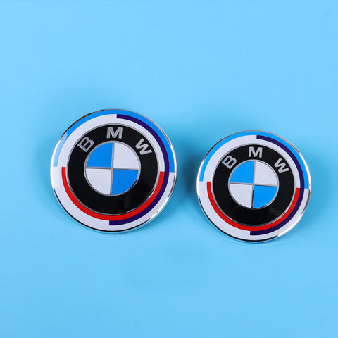 Suitable for BMW front and rear standard wheel hub covers 56/68mm 3 Series 5 Series X1X5X6M logo co branded center cover logo