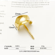 Japanese and Korean headdress accessories hairpins fashionable and simple small fresh ponytail hairpins for girls metal high-grade hair hooks and hair buckles