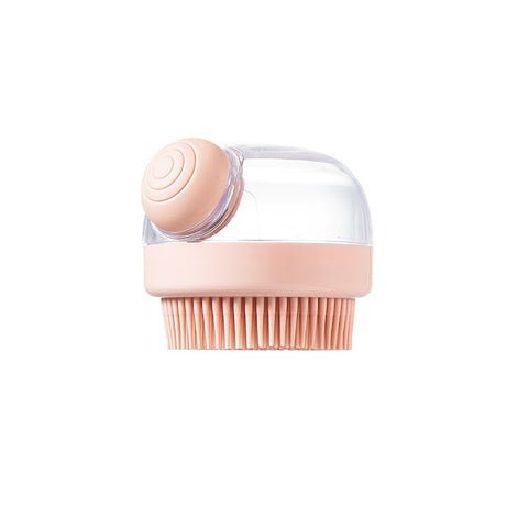 Hair Wash Comb Clear Brush Fluid Press Scalp Massage Bath Cleaning Shower Brush Home Shampoo Scrubber