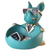 Cute French Bulldog Resin Figurine, Perfect for Table Decoration