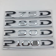 Applicable to Tesla car sticker MODEL3MODELS MODELX P75D P85D P90D P100D logo