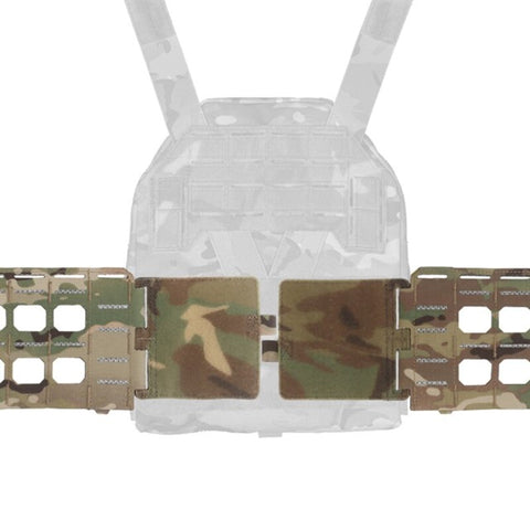 KZ Hunting Vest - Plate Carrier in Low Profile MOLLE, Quick Release, K Zero Style with Belt for Airsoft.