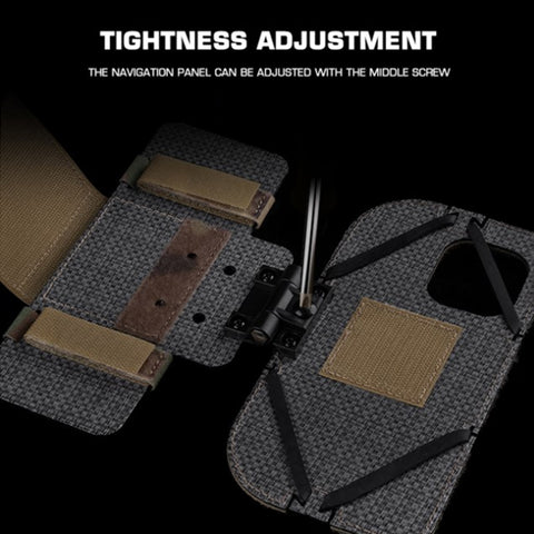 Tactical Phone Pouch, Molle, for Airsoft, Camping, Hunting. Foldable, for Phone & Map.