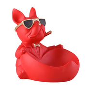 Cute French Bulldog Resin Figurine, Perfect for Table Decoration