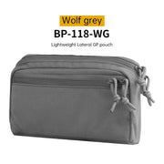 WoSportT Lightweight Horizontal GP Bag Molle Storage Bag Accessory Multifunctional Equipment Sundry Tool Bag