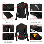 WOSAWE Women Motorcycle Jacket Body Armor CE Certified Summer Downhill Motocross Riding Clothing Protection Racing Reflective