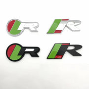 The Jaguar R badge is suitable for Jaguar XF modification, XKR badge, XJL rear tailgate badge, metal sticker, R-shaped badge