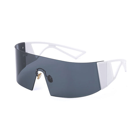 New One Piece Sunglasses Trend Surrounded By Large Frame Sunglasses Female Outdoor Cycling Sports Glasses