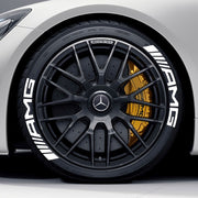 AMG car tire sticker rubber 3D three-dimensional integrated tire decoration car tire sticker