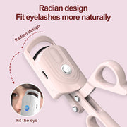 Electric eyelash curler three speed temperature portable novel and long-lasting curly eyelashes electric eyelash curler