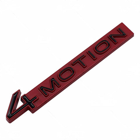 Applicable to Volkswagen Tanyue x 4WD 4MOTION car logo new tail logo 3D three-dimensional letter logo car modification label