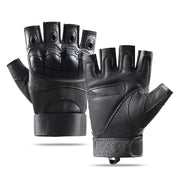 Tactical half-finger gloves men's soft shell protective microfiber special forces military fans sports cycling outdoor