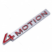 Applicable to Volkswagen Tanyue x 4WD 4MOTION car logo new tail logo 3D three-dimensional letter logo car modification label